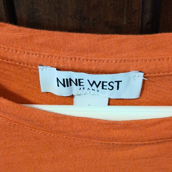 Red Ruffle Sleeve Top - Picture 2 of 7